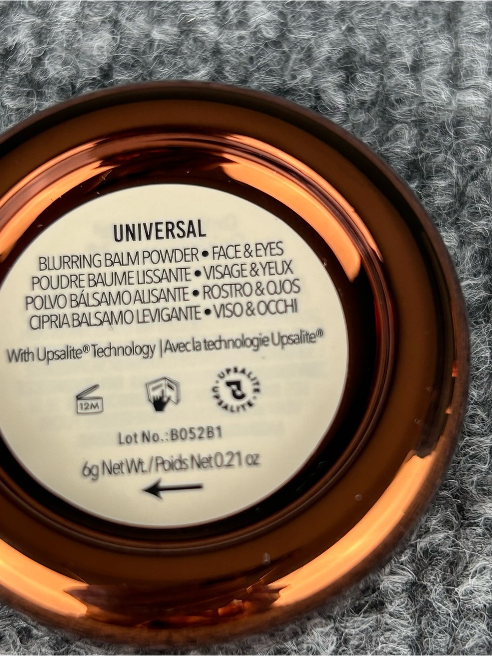 DANESSA MYRICKS Yummy Skin Blurring Balm Powder Universal Travel Size .21oz NWOB - Picture 2 of 2